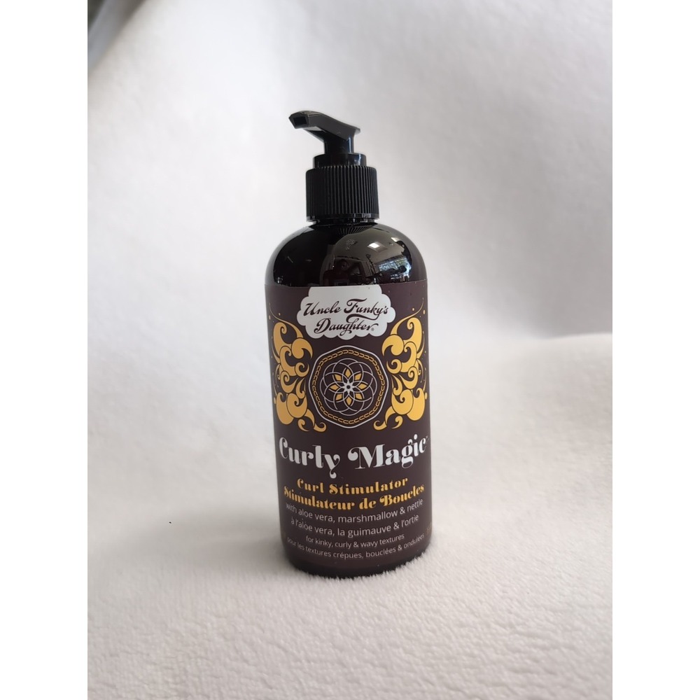 Uncle Funkys Daughter Curly Magic Curl Stimulator 12 oz Defines Kinky Curly Hair